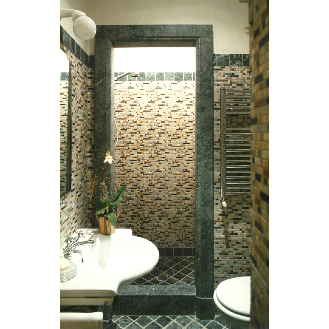 mosaic bathroom